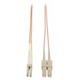 thumbnail image 1 of Tripp Lite Duplex Multimode 62.5/125 Fiber Patch Cable (LC/SC), 7M (23-ft.)(N316-07M), 1 of 3