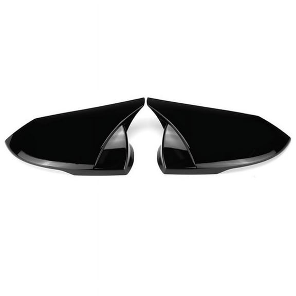M Style Car Glossy Black Rearview Mirror Cover Trim Frame Side Mirror for 2021 2022