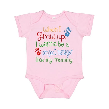 

Inktastic Project Manager Like Mommy Gift Baby Boy or Baby Girl Bodysuit