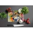 thumbnail image 3 of Wolves Wolf Glass Cutting Board Large 12 in x 15 in, 3 of 5
