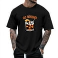 thumbnail image 4 of Men's Printing Popular Casual Loose Round Neck Short Sleeved T Shirt, 4 of 4