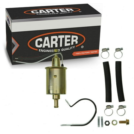 Carter In-Line Electric Fuel Pump compatible with MG MGB 1.8L L4 1963-1981