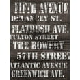 thumbnail image 2 of James, Andrea 15x18 White Modern Wood Framed Museum Art Print Titled - Streets of New York II, 2 of 4