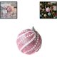 thumbnail image 4 of Christmas Tree Ornaments Glitter Decorative Balls with Pearl Trim for Holiday and Festive, 4 of 5