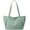 Green, variant on Kukuzhu Canvas Shoulder Bag Women Soft Designer Tote Bag Casual Large Shopping Handbag Purse
