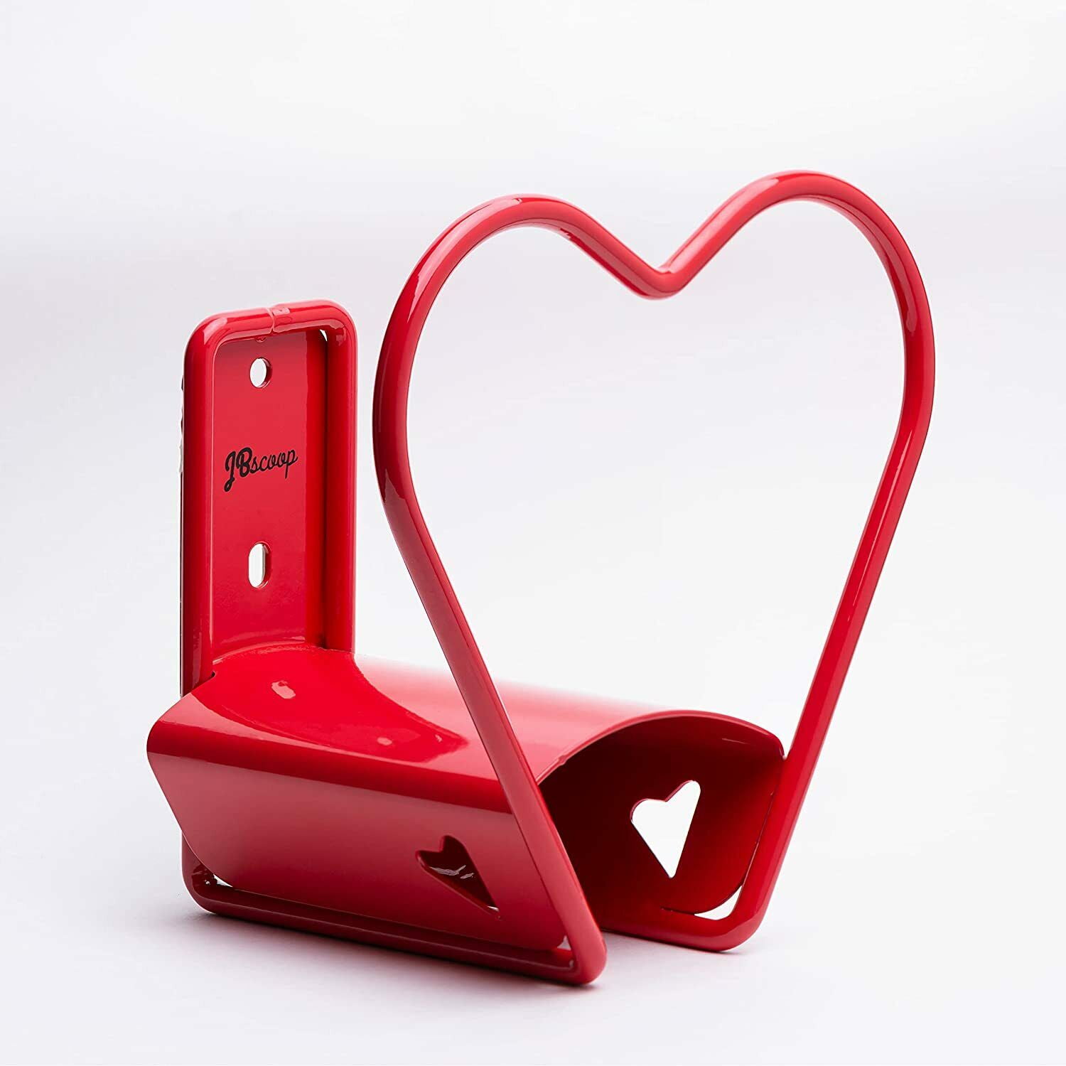 Outdoor Metal Garden Hose Hanger Heavy Duty Rust Proof Steel Wall Mount