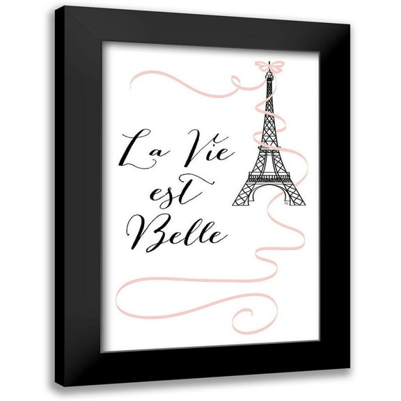 Pavlova, Martina 11x14 Black Modern Framed Museum Art Print Titled - La Vie Est Belle