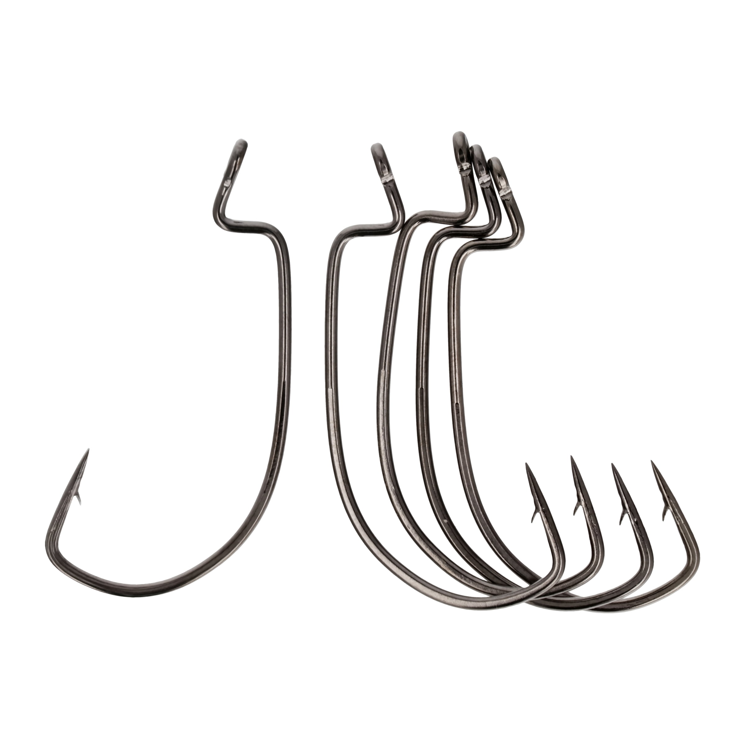 Eagle Claw Lazer Sharp Jason Christie Heavy Wire EWG Worm Fishing Hooks,  Size 3/0, 12 Pack