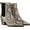 Grey Snake Print, variant on Women's Vianca Ankle Boot Leopard Brahma Hair Leather 9M