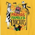 thumbnail image 3 of The Nightmare Before Christmas - Friends Family And Frights - Toddler And Youth Short Sleeve Graphic T-Shirt, 3 of 5
