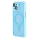 thumbnail image 4 of For iPhone 15 Case Compatible with MagSafe PC + TPU Matte Phone Cover with Glass Lens Film - Grey, 4 of 5