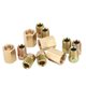thumbnail image 4 of Kit de accesorios de línea de freno de 12 piezas, latón de 3/8 pulg.‑24, 4 uniones, 8 tuercas, universal para tubo de 3/16 pulg. Jadeshay A, 4 of 8