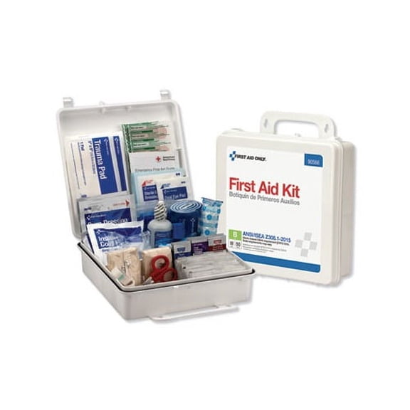 ANSI 2015 Compliant Class B Type III First Aid Kit for 50 People 199 Pieces
