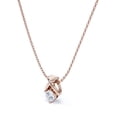 thumbnail image 3 of Collar con Colgante de Diamantes Cultivados JeenMata en Oro Rosa de 18 K sobre Plata 0.33 quilates, 3 of 6
