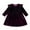 Purple, variant on LYMAYTER Fall Winter Dress for Kids Baby Infant Girls Long Sleeve Party Gown Toddler Velvet Lace Ruched Princess Dress 9-12M