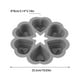 thumbnail image 3 of Molde de Silicona en Forma de Corazón para Pasteles, Gelatinas, Pudines, Chocolate | Molde Antiadherente de 6 Cavidades | Grado Alimenticio | Flexible, Duradero y Fácil de Desmoldar | Ideal para San, 3 of 5