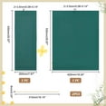 thumbnail image 4 of 1 Set Director Chair Canvas Replacement Cover Casual Directors Chair Cover Kit Replacement Cover Canvas with Wood Stick for Director Chair (Round Stick) Green 53x42cm + 53x20cm DIY, 4 of 6