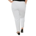 thumbnail image 2 of Alfred Dunner Womens Plus-Size  Super Stretch Mid- Rise Short Length Pant, 2 of 6