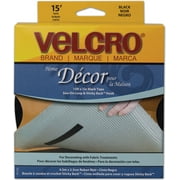 VELCRO(R) brand Home Decor Tape 1 Inch X 15-Black