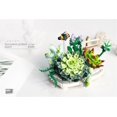 thumbnail image 3 of loz mini Small Particle Assembled Building Blocks Toy Model Fleshy Potted Flower Valentine‘s Day Gift 1660 1661, 3 of 6