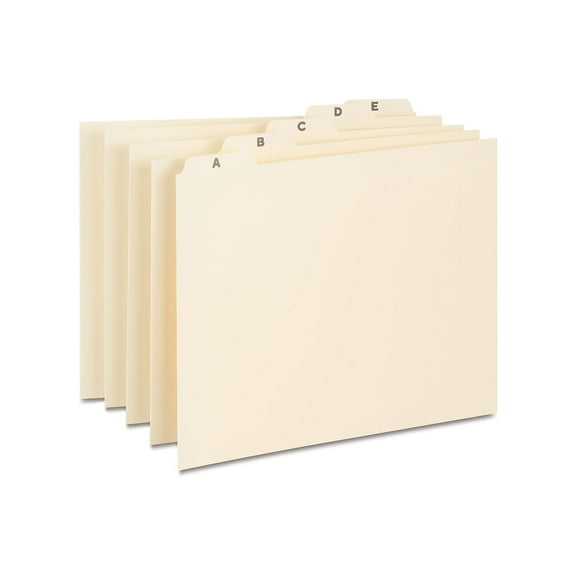 MyOfficeInnovations Manila Top-Tab Guides A-Z Manila (9521-S) 118257