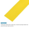 thumbnail image 3 of Lightweight Webbing Strapping 1 Inch 10 Yards Yellow for DIY Repair, Crafts, 3 of 5