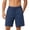 Navy, variant on Men’s Big & Tall Performance Sport Shorts Four Way Stretch Training Fitness Casual Shorts XS-5XL