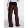 thumbnail image 4 of Joyspun Women's Velour Sleep Pants, Sizes XS-3X, 4 of 6