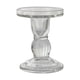 thumbnail image 2 of Portavelas de vidrio transparente Macarena Candelero soporte de vela decorativos Manualidades para mesa Aniversario de vacaciones decoración Portavelas cónico, 2 of 8