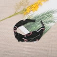 thumbnail image 6 of Unique Bargains 1 Pc Fashion Flamingo Pattern Headbands for Women Black, 6 of 6