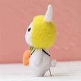 thumbnail image 3 of Cute Rabbit Pattern Handmade DIY Poke Wool Felts Material Production Package, 3 of 6