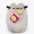 thumbnail image 2 of GUND Pusheen Snackables Potato Chip Cat Plush Stuffed Animal, Gray, 9.5", 2 of 7
