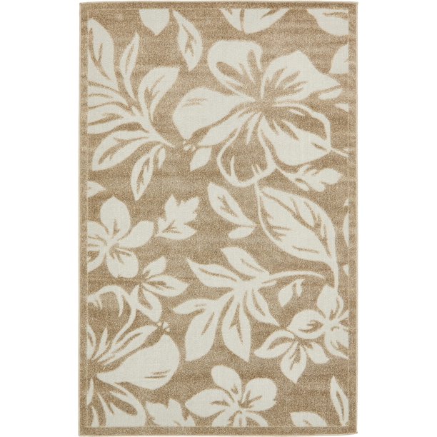 Unique Loom Jacksonville Indoor/Outdoor Contemporary Floral Area Rug or