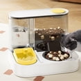 thumbnail image 3 of Alimentador De Comida Para Gatos Y Dispensador De Agua, Alimentador Automático Para Gatos Que Ahorra Espacio A Prueba De Fugas Para El Hogar, 3 of 7