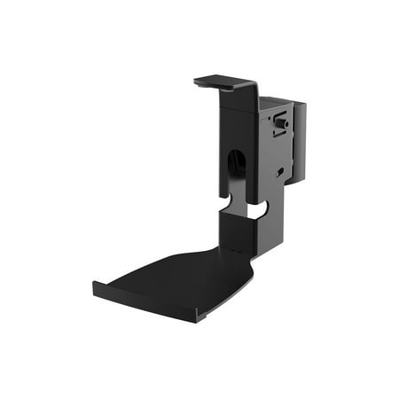 Sonos Wall Mount Play 3 Monoprice Premium Fixed Wall Mount for SONOS PLAY:5 Speakers - Black With Cable Management and Stable Base For Home theater ()