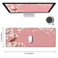 thumbnail image 2 of Shangniulu Mouse Pad, Premium-Textured Mouse Mat, Non-Slip Rubber Base Mousepad for Laptop, Computer &amp; PC,31.5x11.8 inch,Cherry Blossom Flower 31.5x11.8 in, 2 of 6