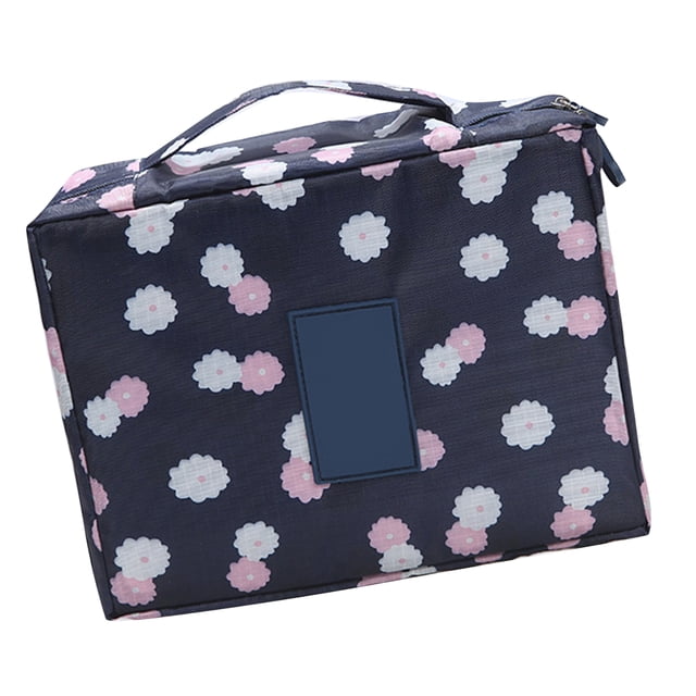 Bolsa de maquillaje Tetragonum, bolsa de maquillaje Tetragonum, bolsas de maquillaje grandes para mujeres, bolsa de maquillaje impermeable, diseño de última generación