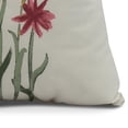 thumbnail image 2 of Simply Daisy, 16" x 16" Daffodils Outdoor Pillow, Rust, 2 of 2