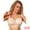Beige, variant on Women's Wireless Push Up Soft Cup Breathable Full Coverage Bra D 42 Beige
