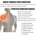 thumbnail image 3 of ziyahi Adjustable Shoulder Brace for Right and Left Shoulder Support Neoprene Shoulder Strap Sprain Fracture Black, 3 of 8