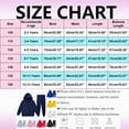 thumbnail image 3 of Godom Girls Boys 2 Piece Tracksuit Athletic Sweatsuits Sets Hooded Sweatshirt Jogger Sweatpants Clothing Set for Kids, 3 of 6