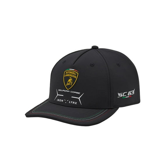 Automobili Lamborghini 2024 Adult SC 63 Squadra Corse Team Cap Black