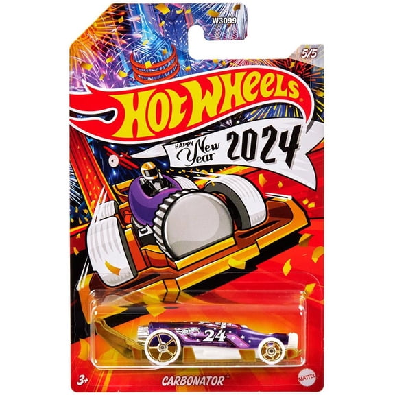 Hot Wheels 2023 Holiday Hot Rods Carbonator Diecast Cars