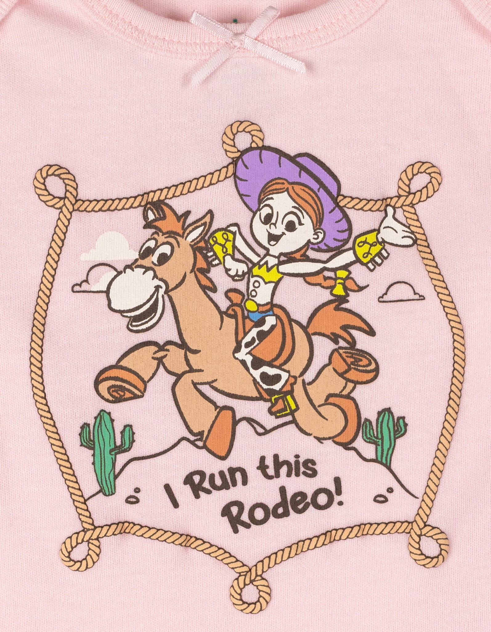 Disney Toy Story Baby Girls' 3-Pack Short Sleeve Bodysuits Pink Purple