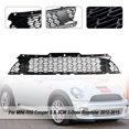 thumbnail image 4 of Gloss Black Front Bumper Grill Grille Fit Mini R55 R56 R57 R58 R59 Cooper S & JCW, 4 of 14