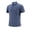 Blue, variant on Men's Henley Shirts Breathable Dry Quikly T-Shirts Short Sleeve Shirts Summer Flex Relaxed Men's Summer Casual Shirts, Regular Fit Tops Athletic Shirts for Hiking Fishing Jogging