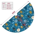 thumbnail image 3 of Yiaed Owls And Trees Print Christmas Tree Skirt , Tree SkirtsTree Mat for Christmas Winter Holiday Indoor Decorations-36", 3 of 7