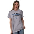 thumbnail image 5 of US Air Force Hero Airman Brother Men's Graphic T Shirt Tees Brisco Brands X, 5 of 6