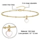 thumbnail image 3 of Pulseras y Tobilleras de Cadena de Acero Inoxidable para Hombre Mujer, Pulsera 15+5cm, Tobillera 21+5cm Ajustable, 3 of 6