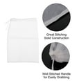 thumbnail image 4 of Uxcell 11.8"x7.9" 80 Mesh Nylon Strainer Paint Filter Bag for Filtering, 4 of 5